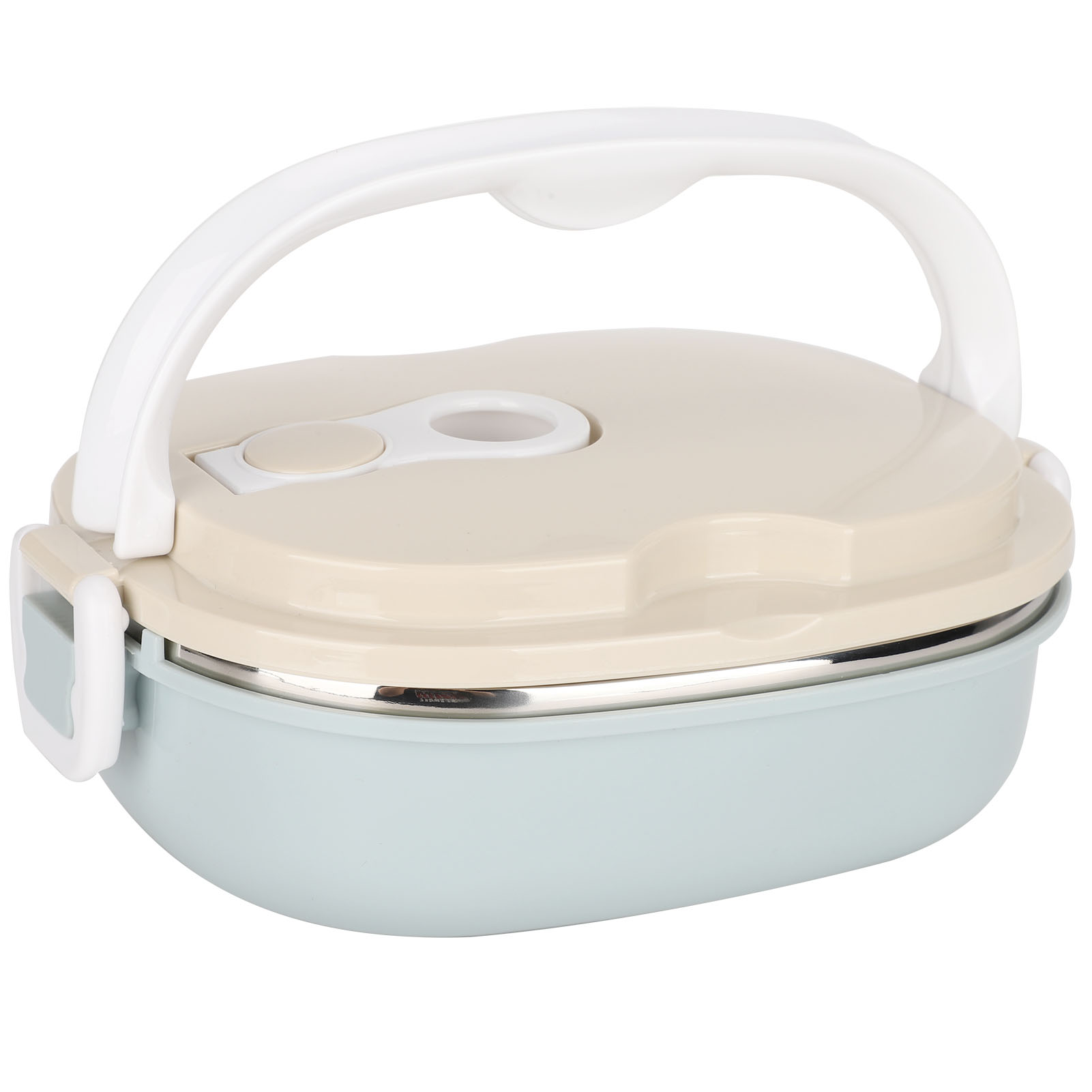 Food Storage Box Large - 多層ランチボックス 大容量 ポータブル ステンレス製 食品ランチコンテナ サラリーマンや学生向け