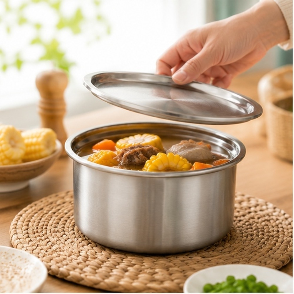 Food Storage Bowls - 304ステンレス鋼製蓋付きラメキン、蒸し卵、ベビーフードボウル、プリン、デザート、エアフライヤー、ベーキング、食事準備、保存容器、RV用