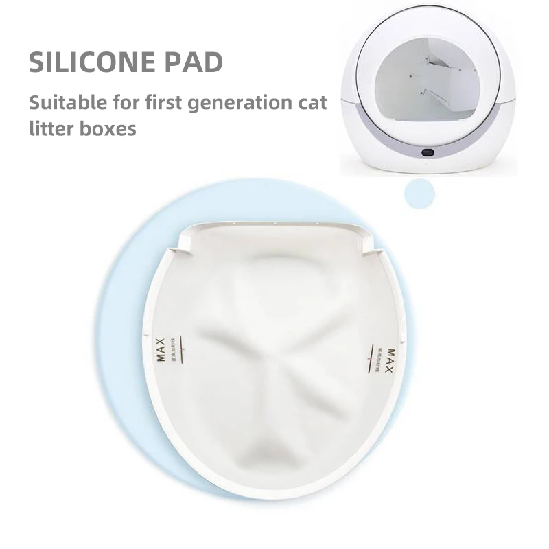 Food Storage With Scoop - PETREE スマートトイレボックスシリコンパッド交換可能なベース猫トイレアクセサリー PETREE 第 1 世代猫トイレのみ