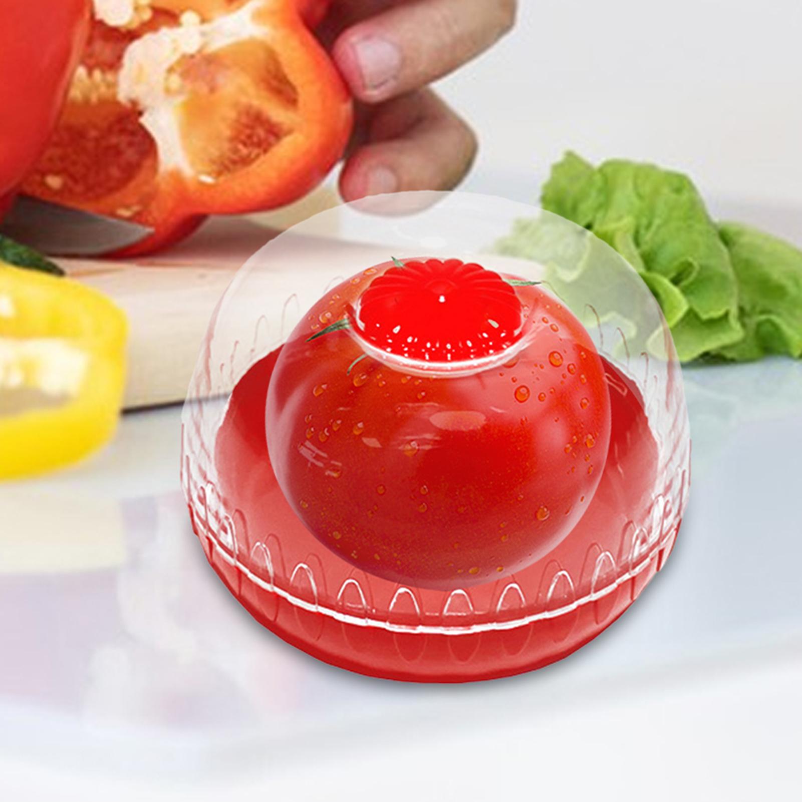 Food Storage Containers Tupperware - フルーツ収納ボウル家庭用気密フルーツ容器ポータブルトマト収納容器食品グレードのフルーツボウル（レモン、アボカド用）