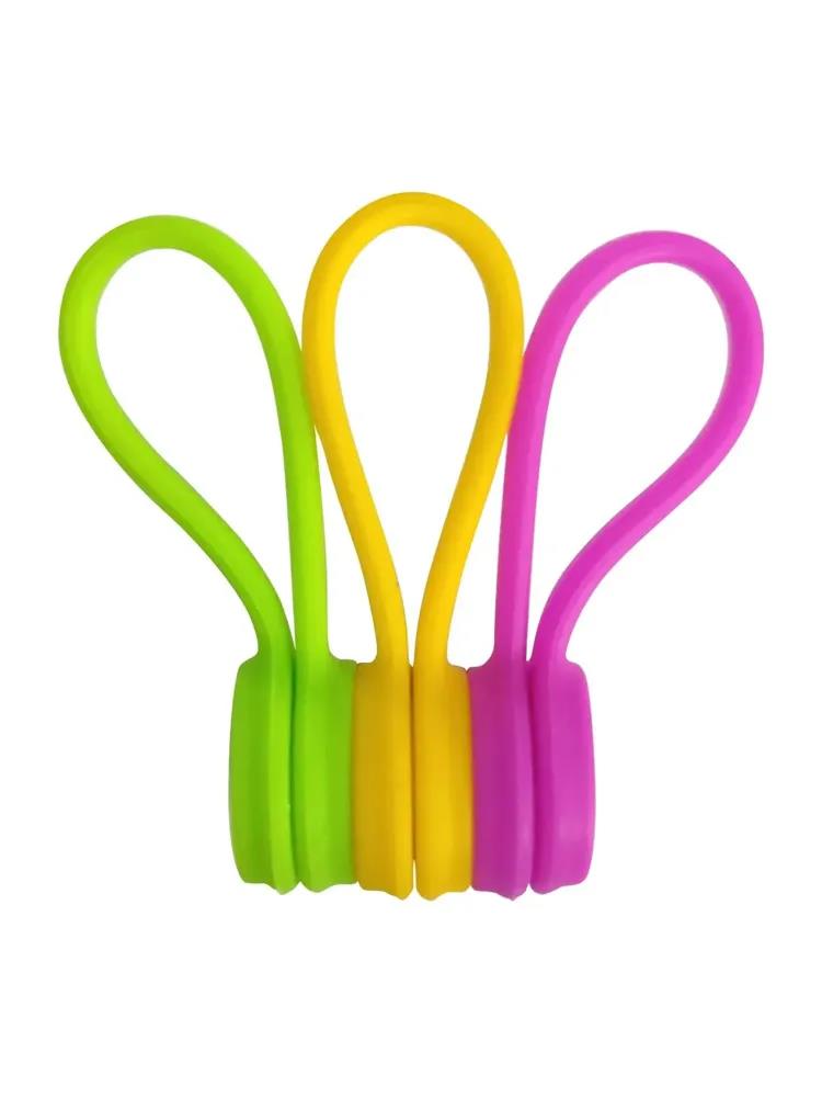 シリコン製再利用可能ケーブルワイヤーオーガナイザー、ワインダ - Food Storage Silicone Bags のレビューと価格