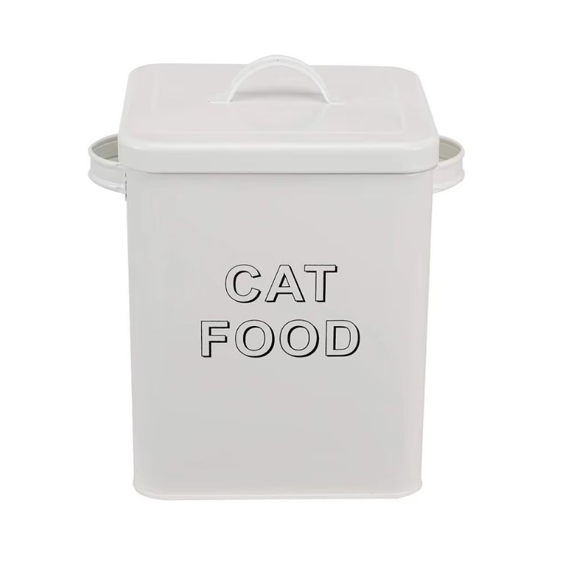 ペット用おやつとフード収納容器、蓋とサービングスクープ付きの - Food Storage With Scoop のレビューと価格