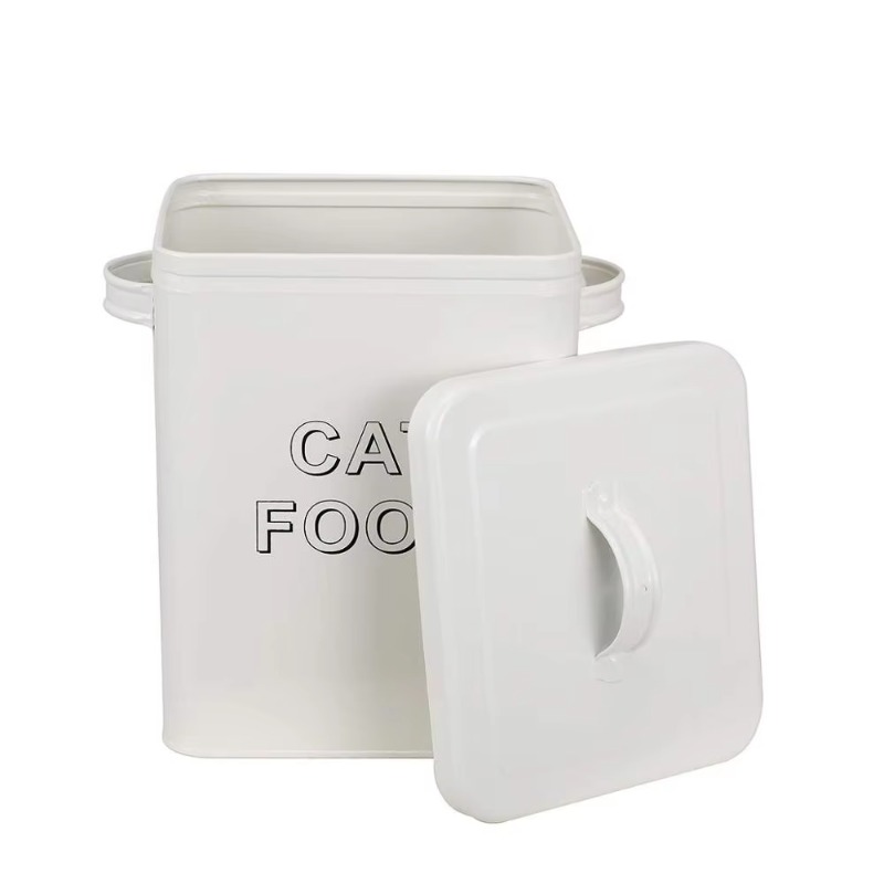 ペット用おやつとフード収納容器、蓋とサービングスクープ付きの - Food Storage With Scoop のレビューと価格
