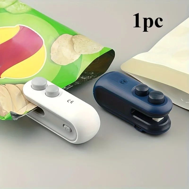 1個充電式スナックバッグシーラー：食品保存＆旅行用USB磁気 - Food Storage Small のレビューと価格