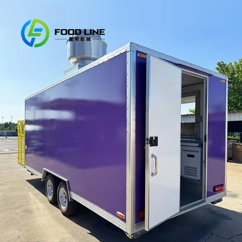 移動式食品販売トレーラー、複数の収納エリアと整理された作業ス - Food Storage Zone のレビューと価格