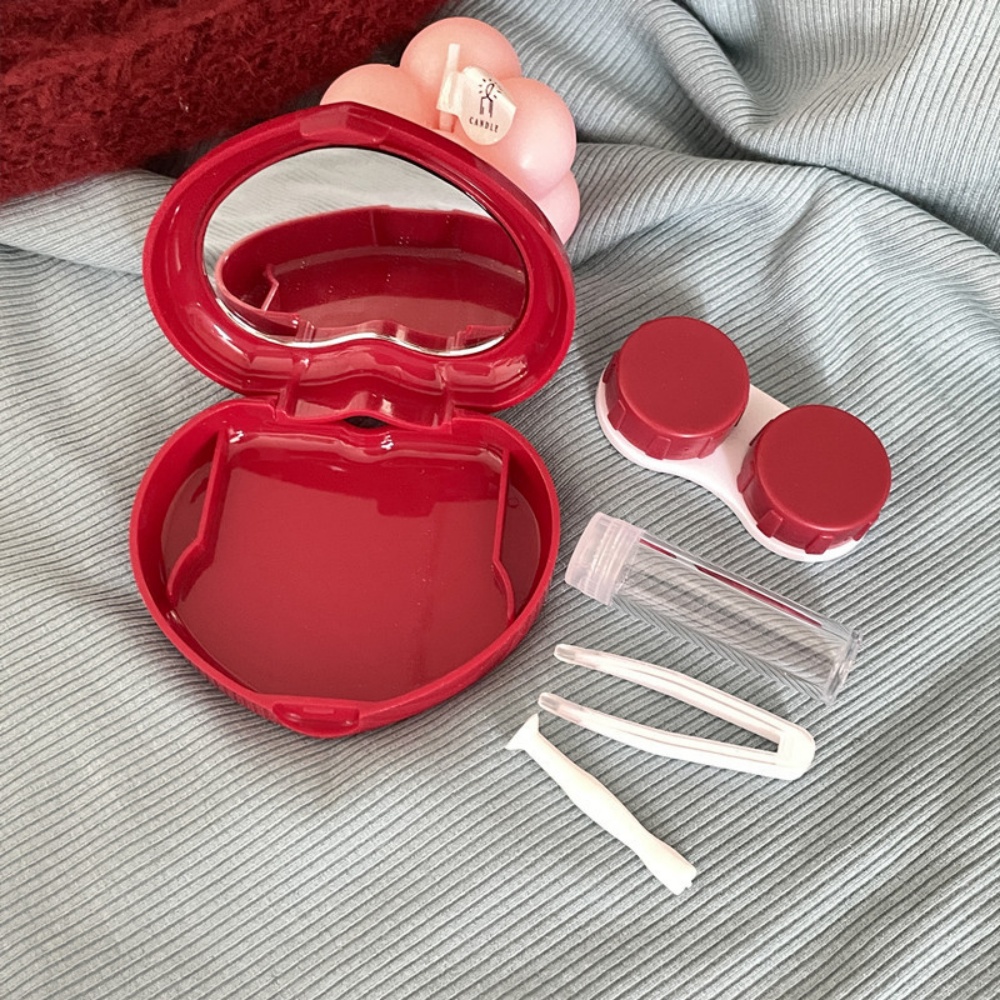 旅行用コンタクトレンズケース 食品グレード キャンディーカラ - Food Storage Drawer Organizer のレビューと価格