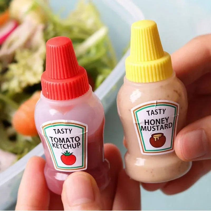 2 ピース/セット 25 ミリリットルミニトマトケチャップボ - Salad Dressing Bottle のレビューと価格