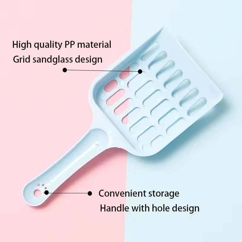 耐久性のあるプラスチック製ペット用品猫砂スコップ大容量クイッ - Food Storage With Scoop のレビューと価格