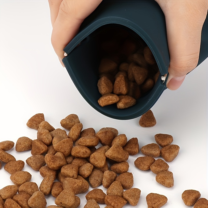 1pc ポータブルシリコーン犬用おやつバッグペット犬トレーニ - Food Storage Silicone Bags のレビューと価格