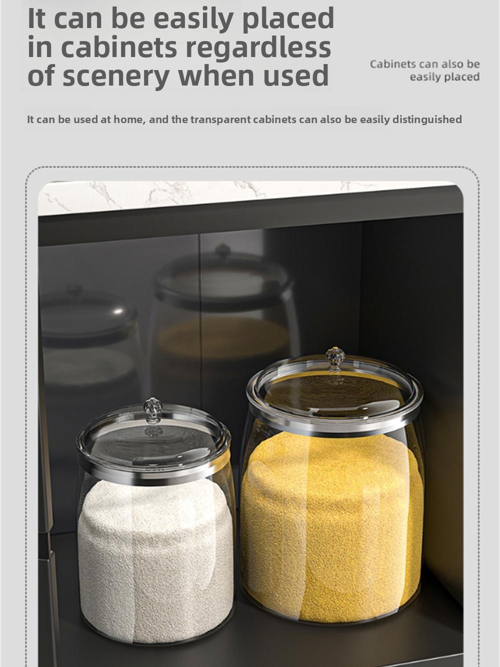 厚みのあるプラスチック製食品グレード大容量透明収納ボックス米 - Food Storage Box Large のレビューと価格