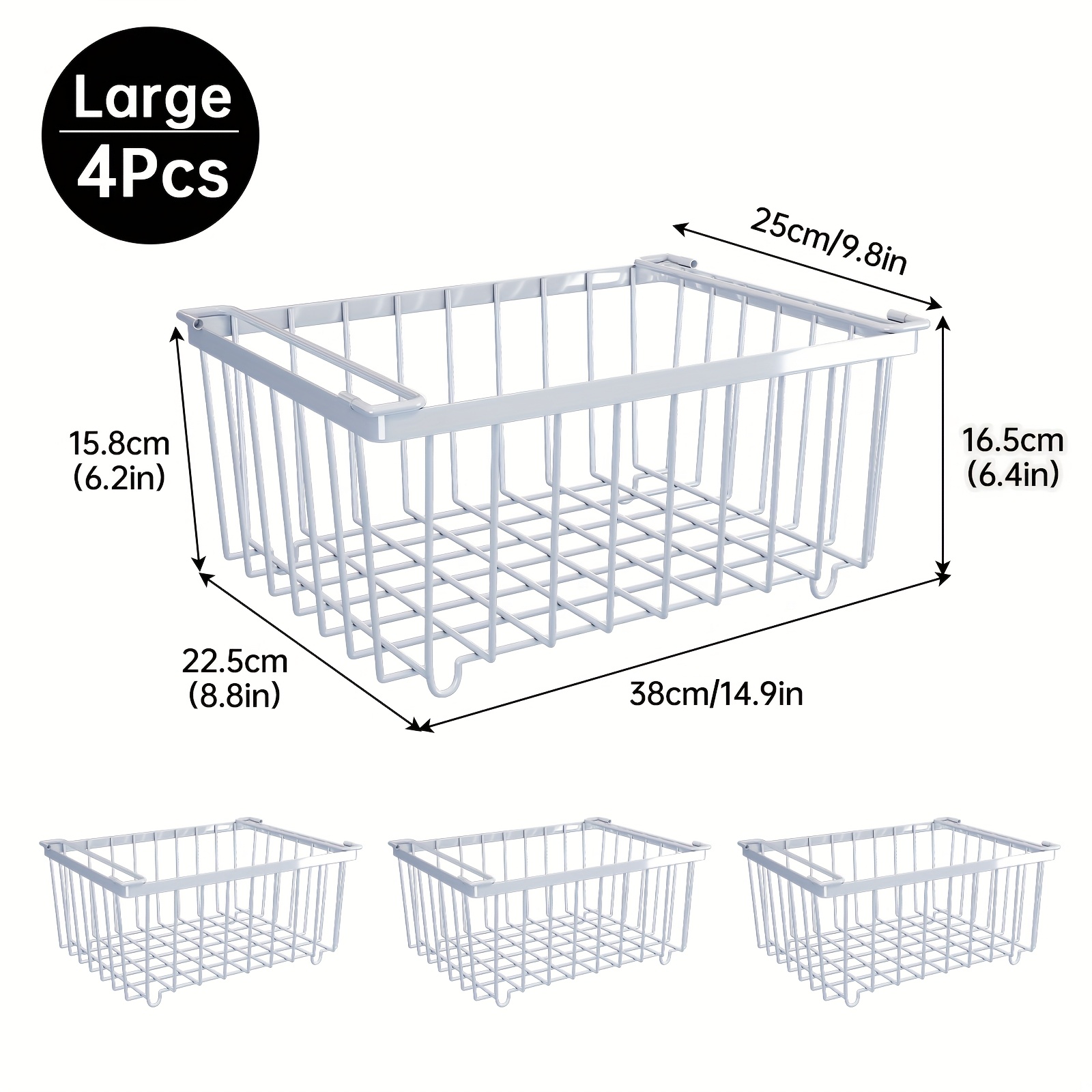 4個/5個セット レストラン用冷凍庫吊り下げバスケットラック - Food Storage For Restaurant のレビューと価格