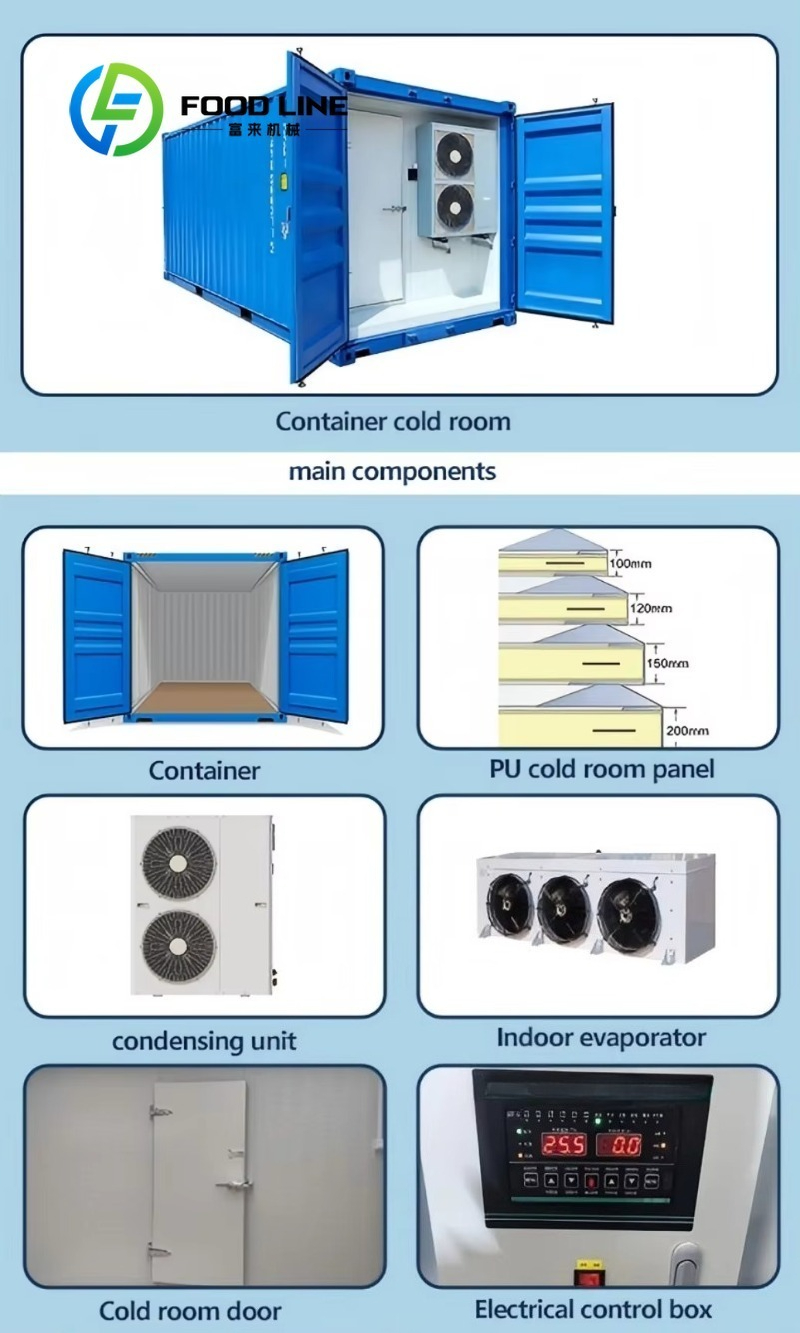 空港ケータリング用20フィートコンテナ冷蔵室、標準20フィー - Food Storage Zone のレビューと価格