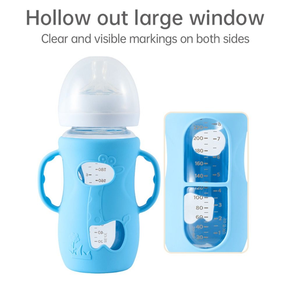授乳用哺乳瓶カバー ハンドル付き 保温哺乳瓶ホルダー 耐久性 - Food Storage Silicone Bags のレビューと価格
