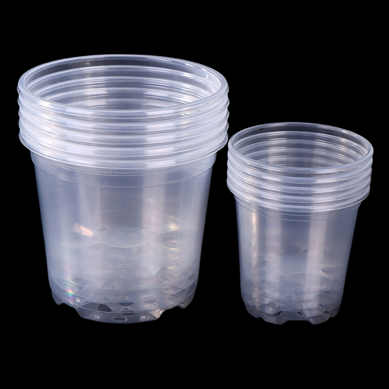 苗ポット 5個 3/3.5/4/5/6インチ 温室用 透明プ - Food Storage Plants のレビューと価格