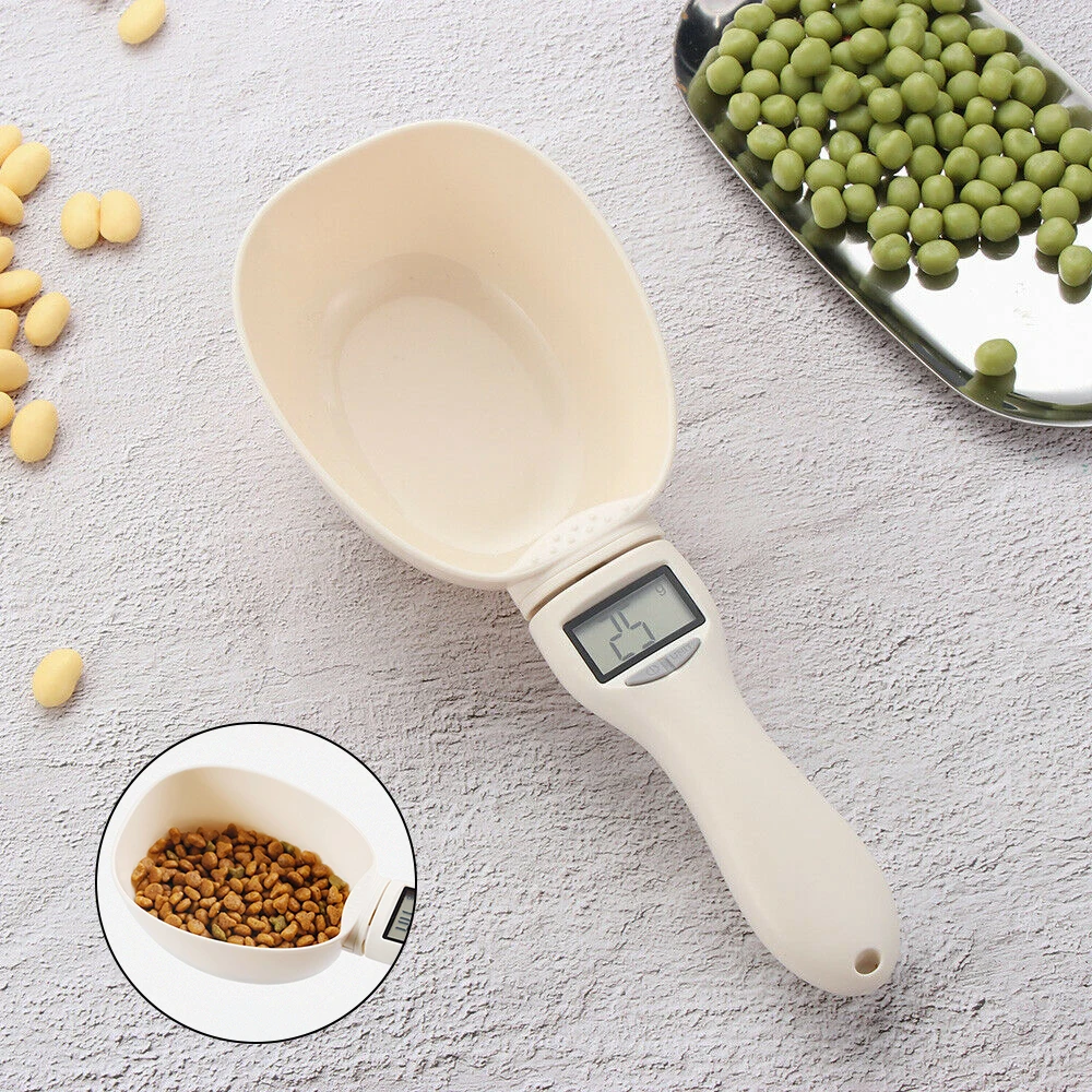 ペットフード計量スクープ電子犬猫フード計量カップデジタルスプ - Food Storage With Scoop のレビューと価格