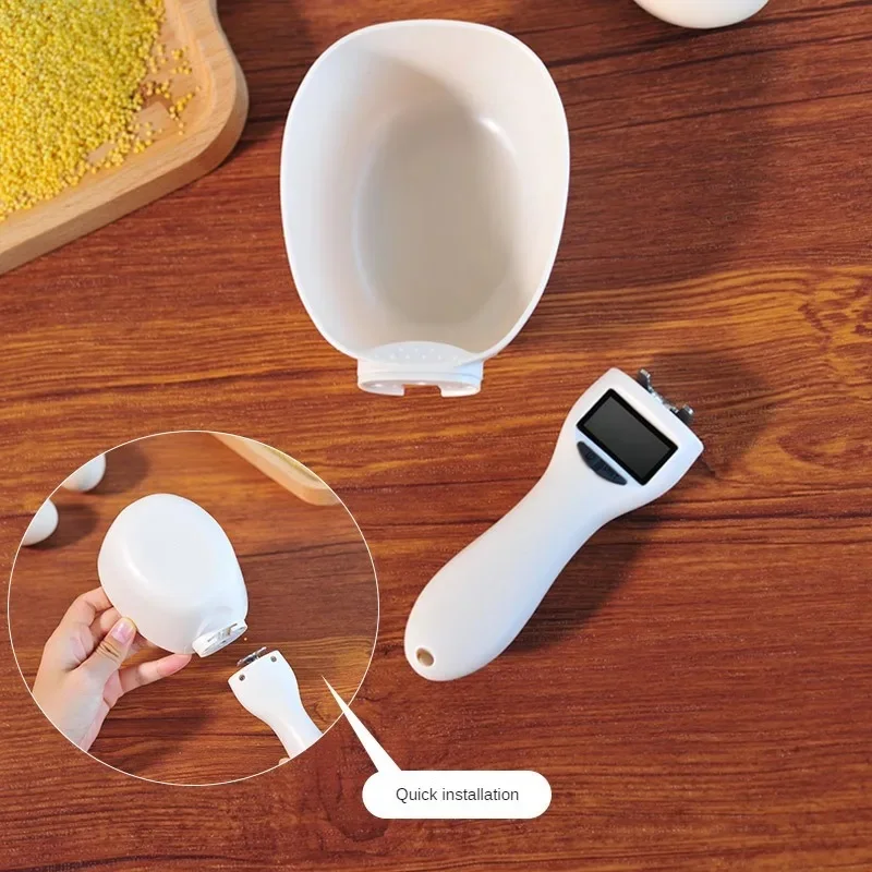 ペットフード計量スクープ電子犬猫フード計量カップデジタルスプ - Food Storage With Scoop のレビューと価格