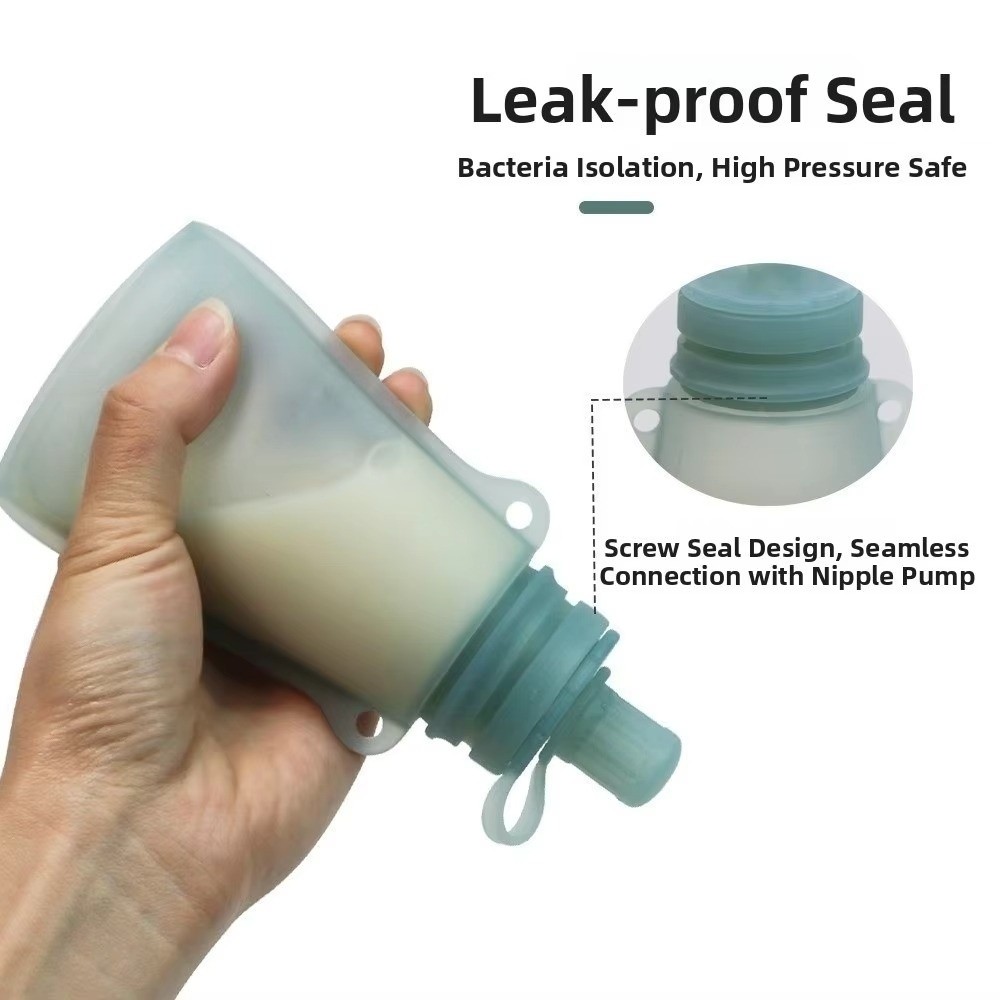 BPAフリー食品パウチ、漏れ防止シール、再利用可能な食品容器 - Food Storage Silicone Bags のレビューと価格