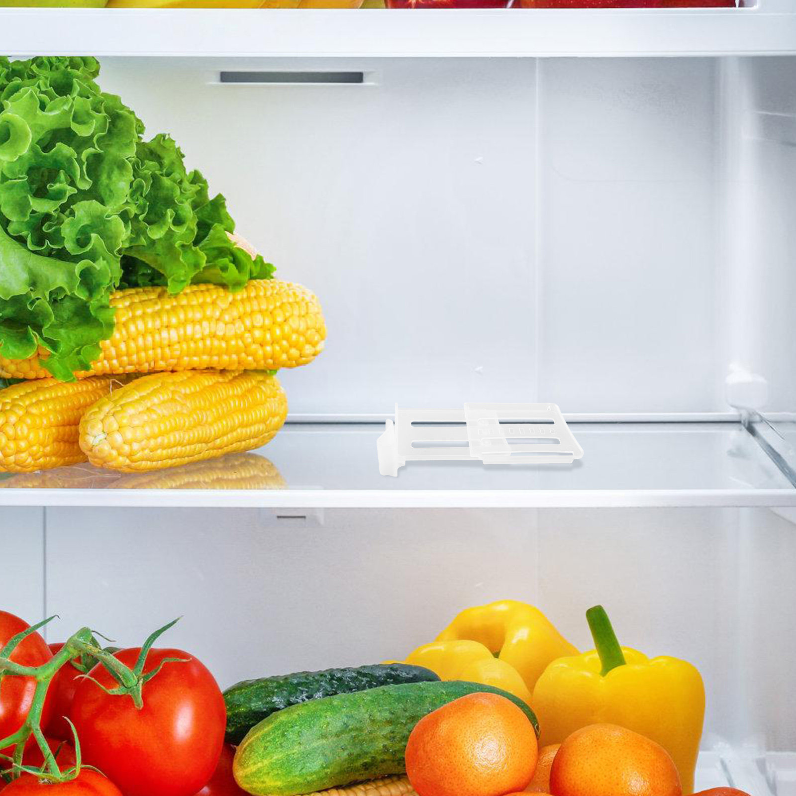 8個入り冷蔵庫サイドドア仕切り板 冷蔵庫収納オーガナイザー  - Food Storage Drawer Organizer のレビューと価格
