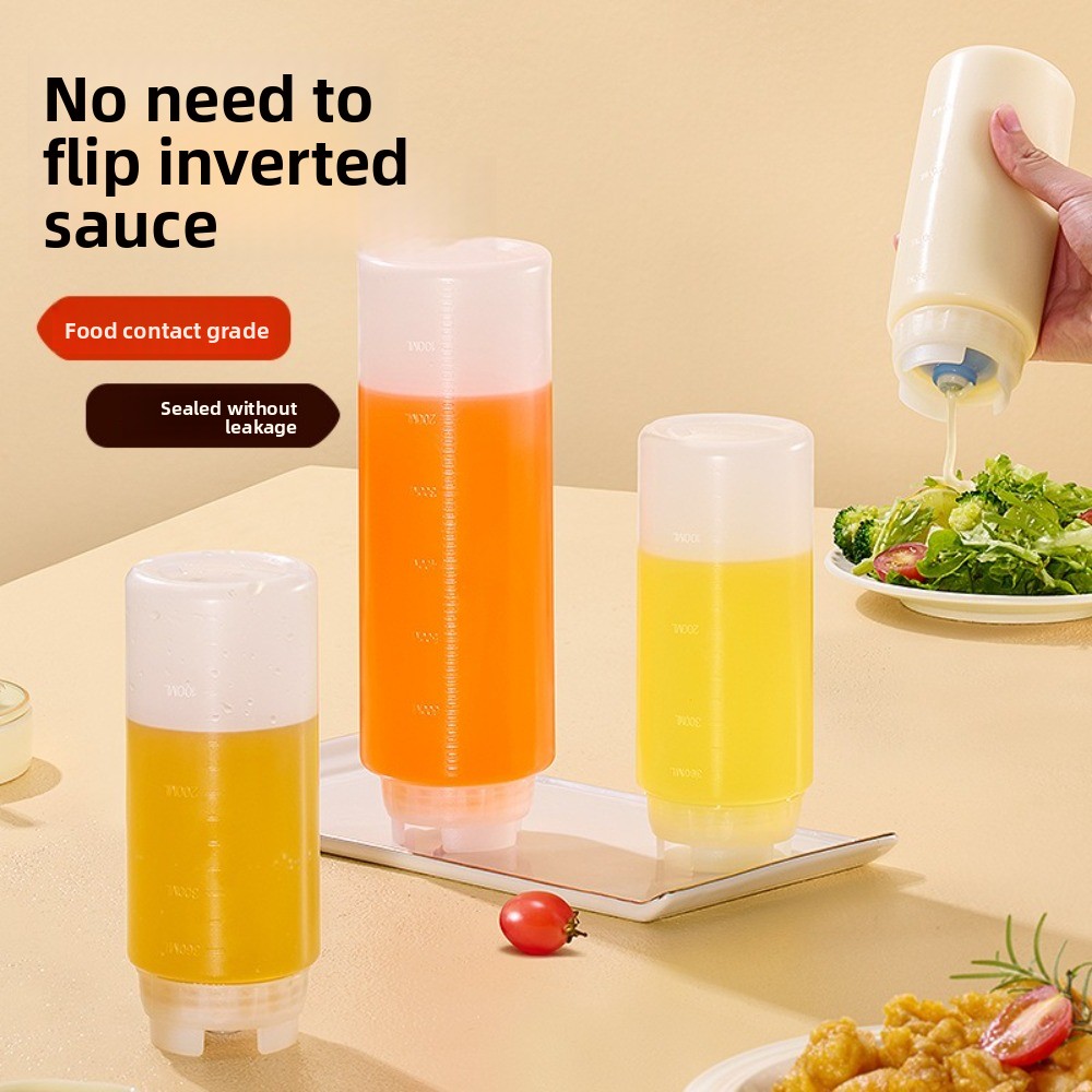 新製品 360/700/1000ml スクイーズソースボトル - Salad Dressing Bottle のレビューと価格