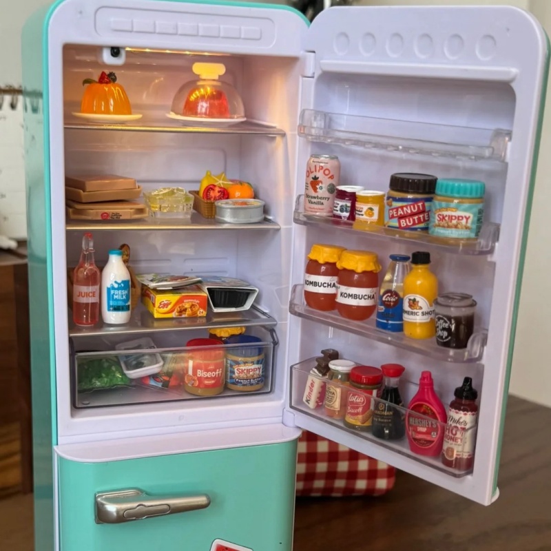 ミニブランドズ フィル・ザ・フリッジ プレイセット、レトロな - Food Storage Small のレビューと価格