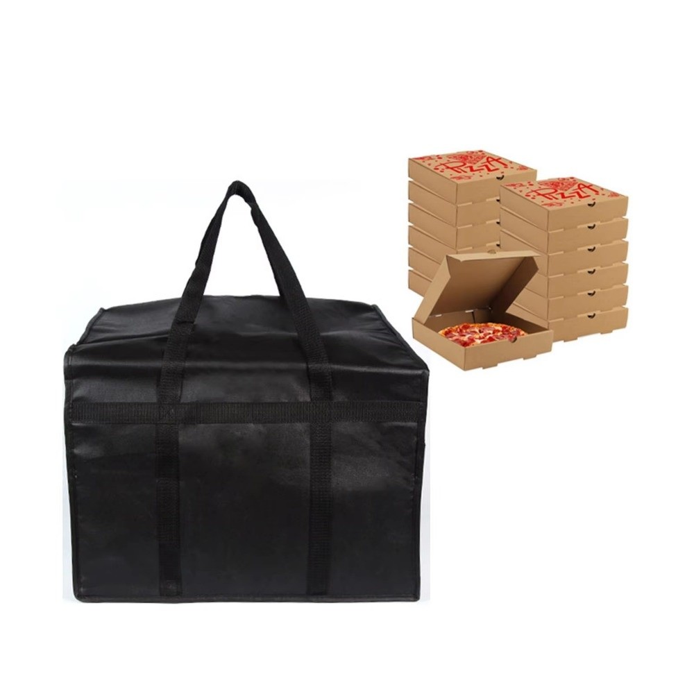 再利用可能な食品配達バッグ 軽量完全断熱ピザキャリーバッグ  - Food Storage Keep Hot のレビューと価格