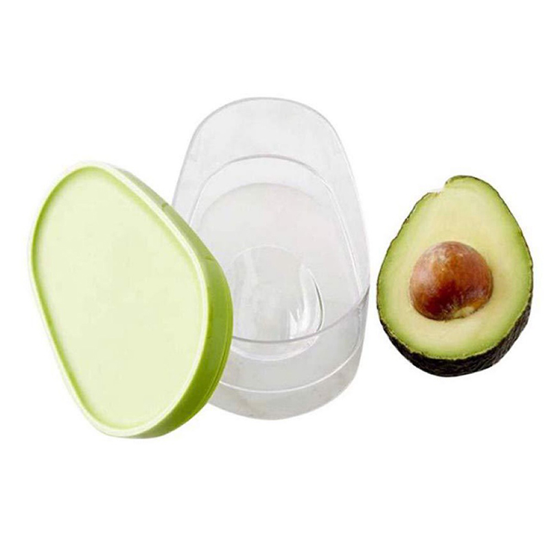 アボカド食品保存ボックス省スペースプラスチックフルーツコンテ - Food Storage Bag のレビューと価格