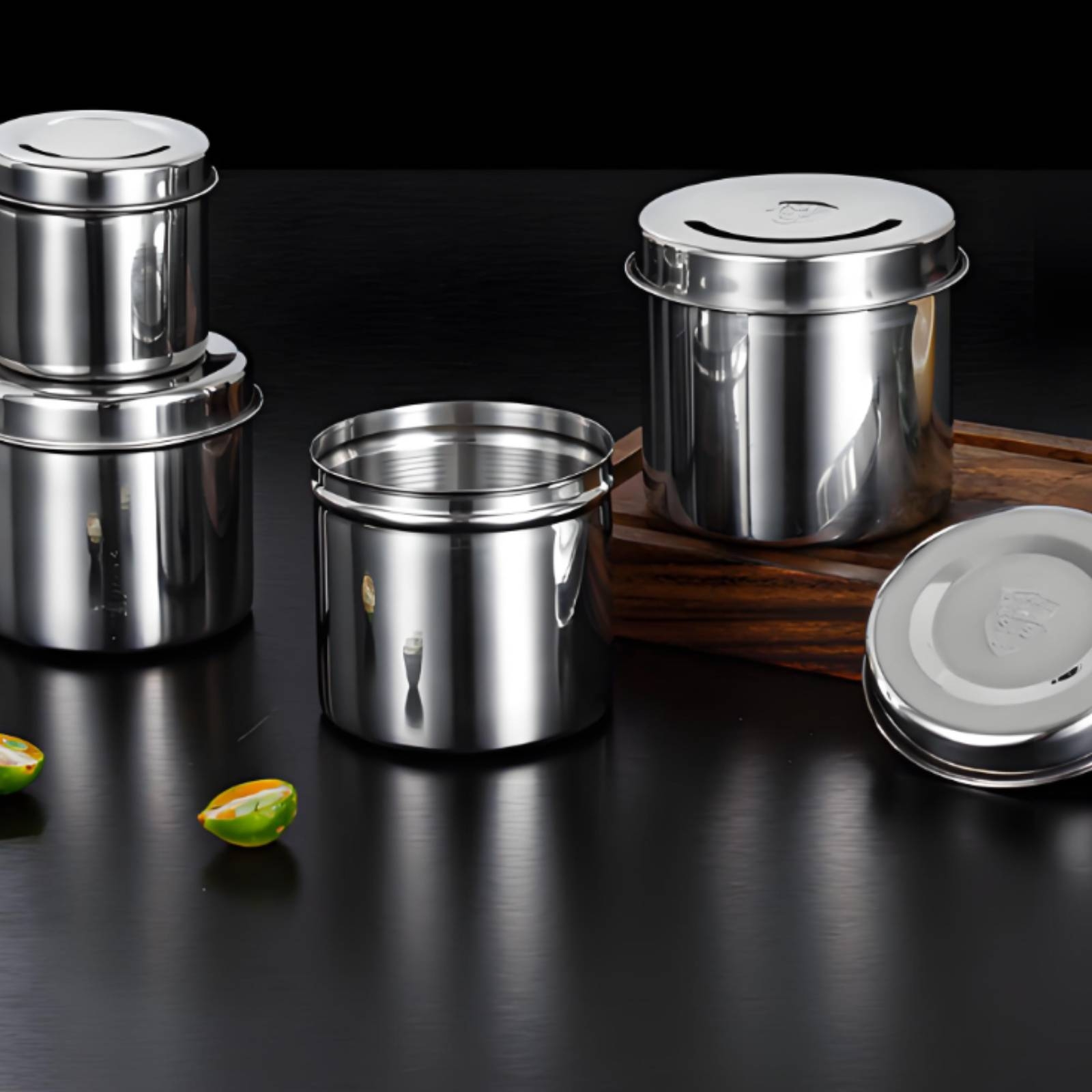 ステンレス鋼サンプルボックス 再利用可能な食品サンプル容器  - Food Storage Bowls のレビューと価格