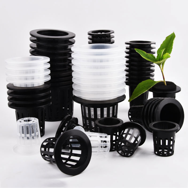 50個入り黒白土を使わないメッシュ植物育成ポット、ネットバス - Food Storage Plants のレビューと価格