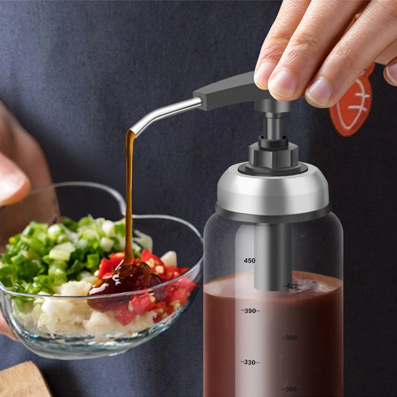 ガラスオイル料理調味料ソースボトル、家庭サラダキッチンプレス - Salad Dressing Bottle のレビューと価格