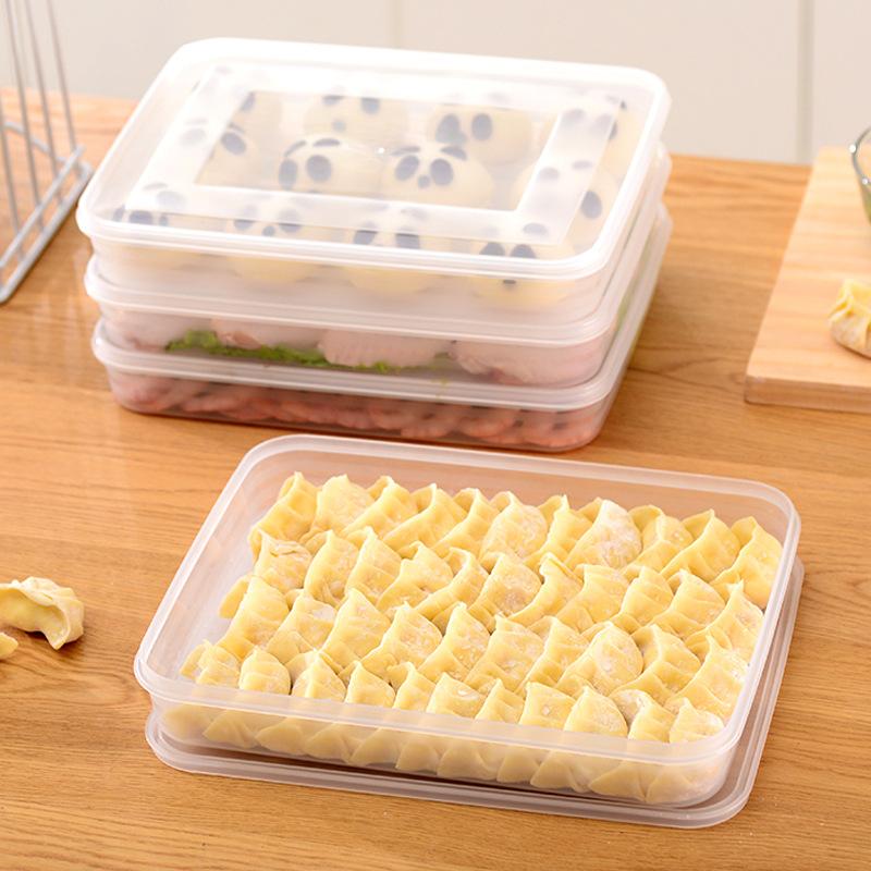 新製品・キッチン収納ボックス 冷蔵庫オーガナイザー 透明食品 - Food Storage Drawer Organizer のレビューと価格