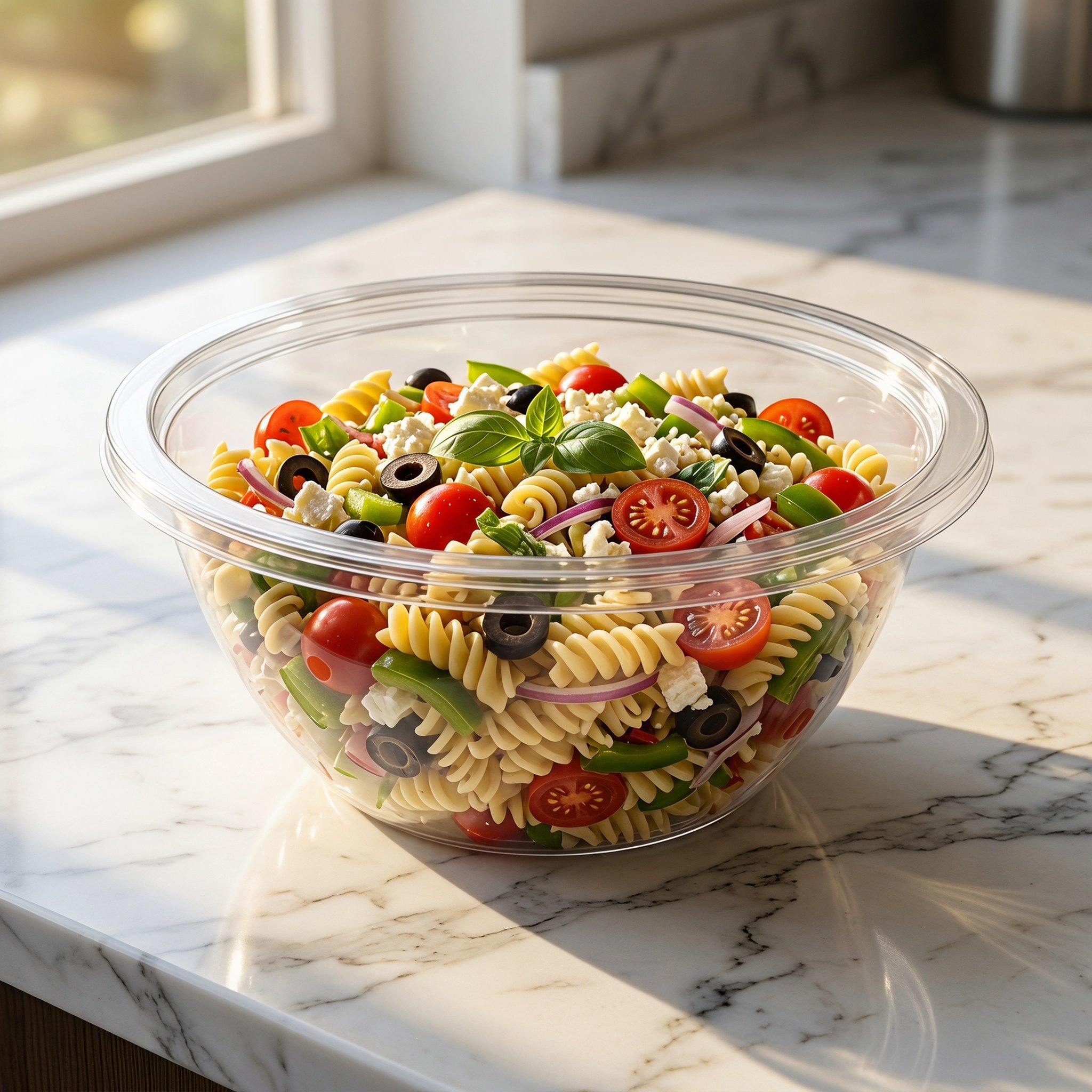 2個セット 透明プラスチック製ベーキングミキシングボウル 蓋 - Food Storage Bowls のレビューと価格