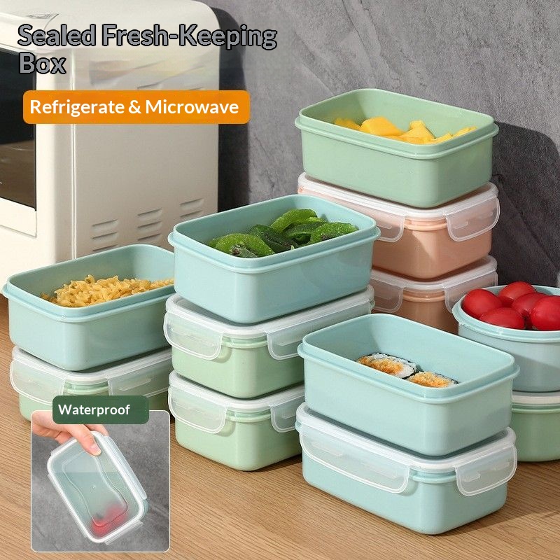 気密食品保存容器 BPAフリー スタッカブル 漏れ防止 ラン - Food Storage Drawer Organizer のレビューと価格