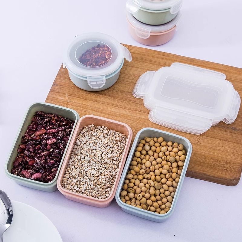 気密食品保存容器 BPAフリー スタッカブル 漏れ防止 ラン - Food Storage Drawer Organizer のレビューと価格