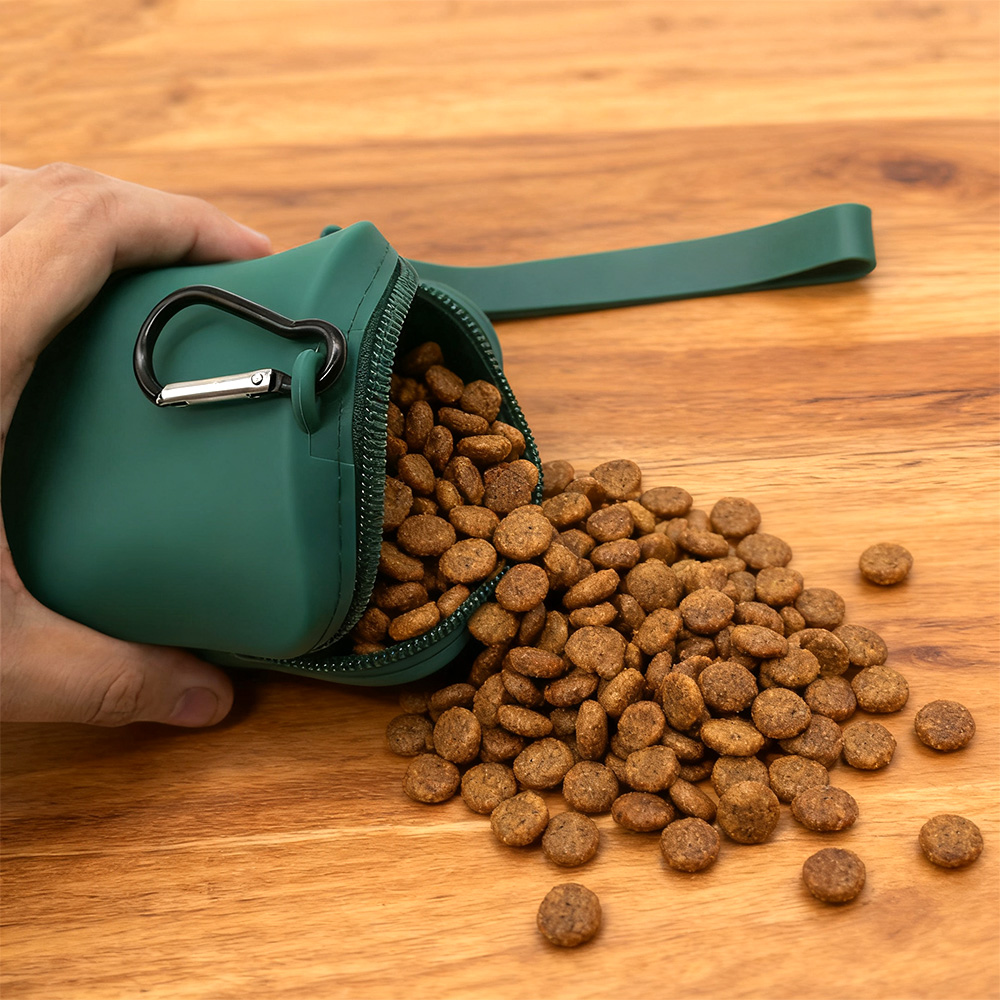 シリコン製の犬用フードバッグ、多機能大容量収納バッグと持ち上 - Food Storage Silicone Bags のレビューと価格