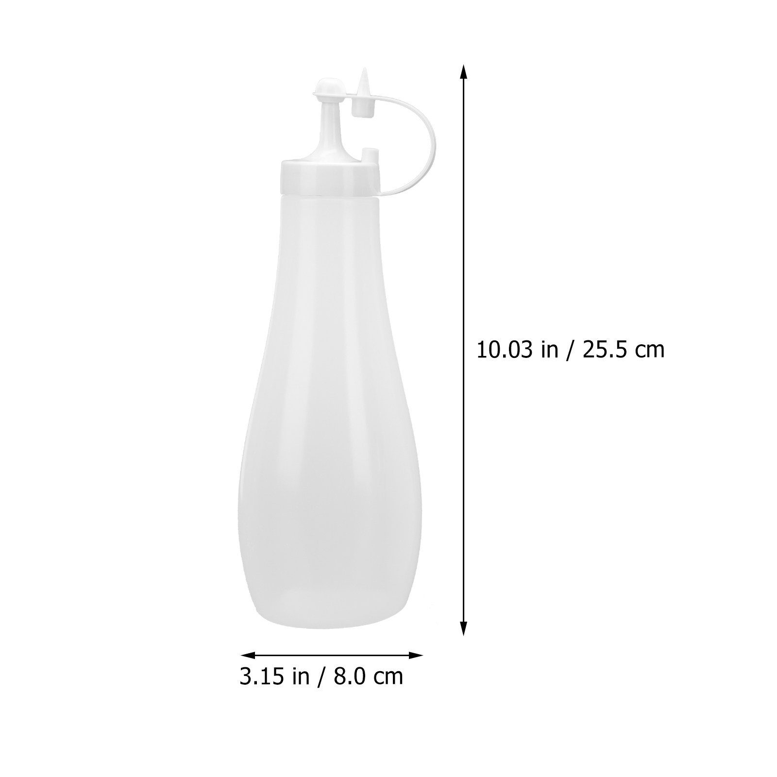 4個入り食品グレードプラスチック製スクイーズボトル（ソース、 - Salad Dressing Bottle のレビューと価格