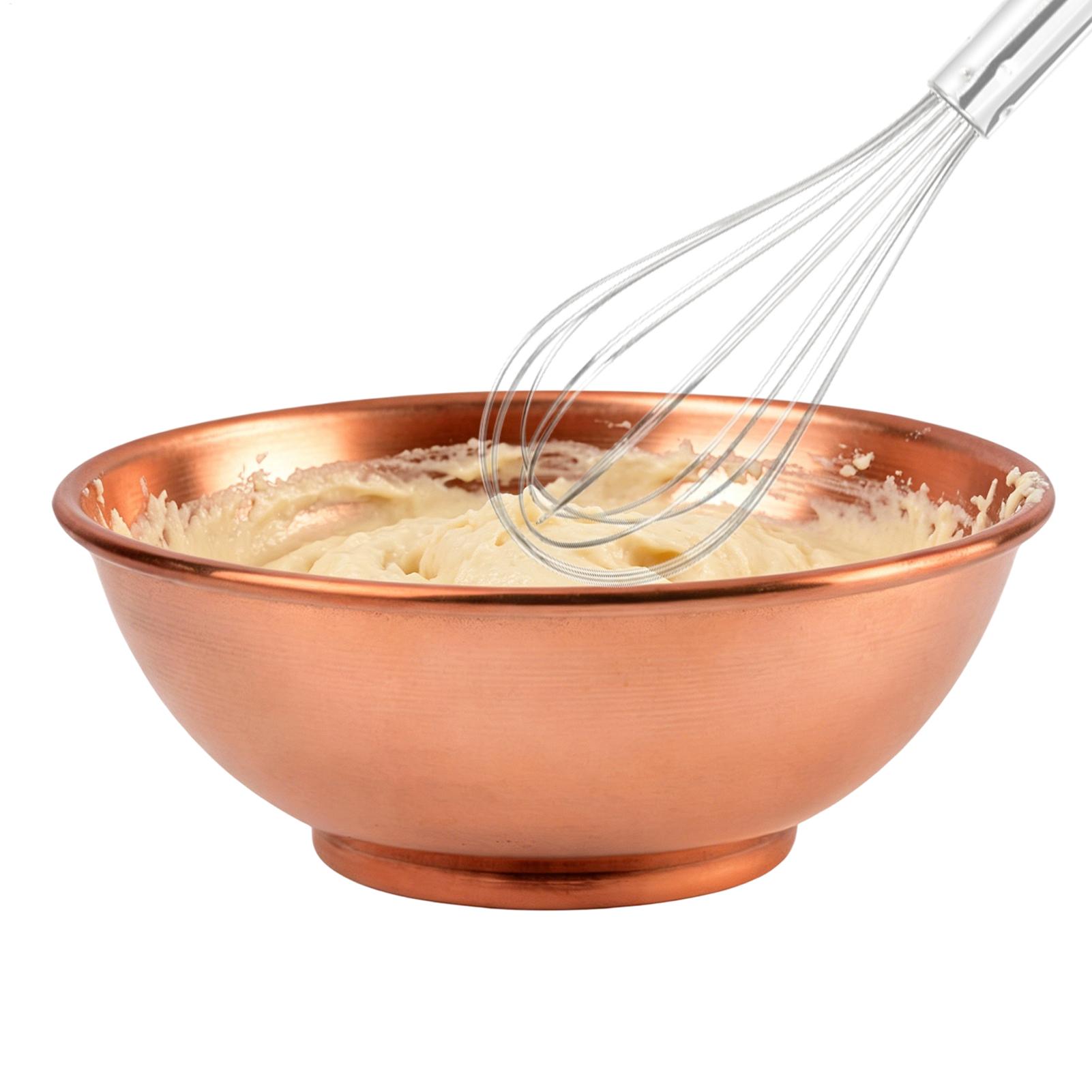 銅製ボウル 大型保存容器 サラダ用銅製皿 家庭用サービング  - Food Storage Bowls のレビューと価格