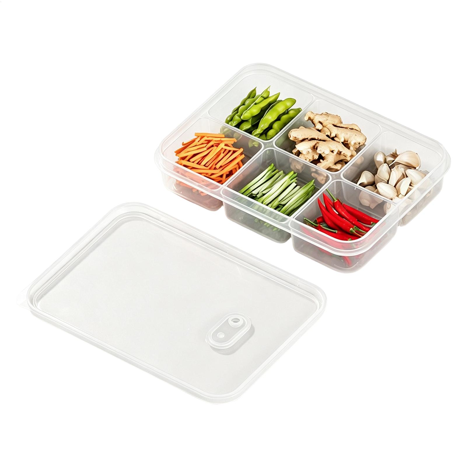1PC 冷蔵庫収納ボックス肉野菜鮮度保持収納ボックス透明食品 - Food Storage Bowls のレビューと価格