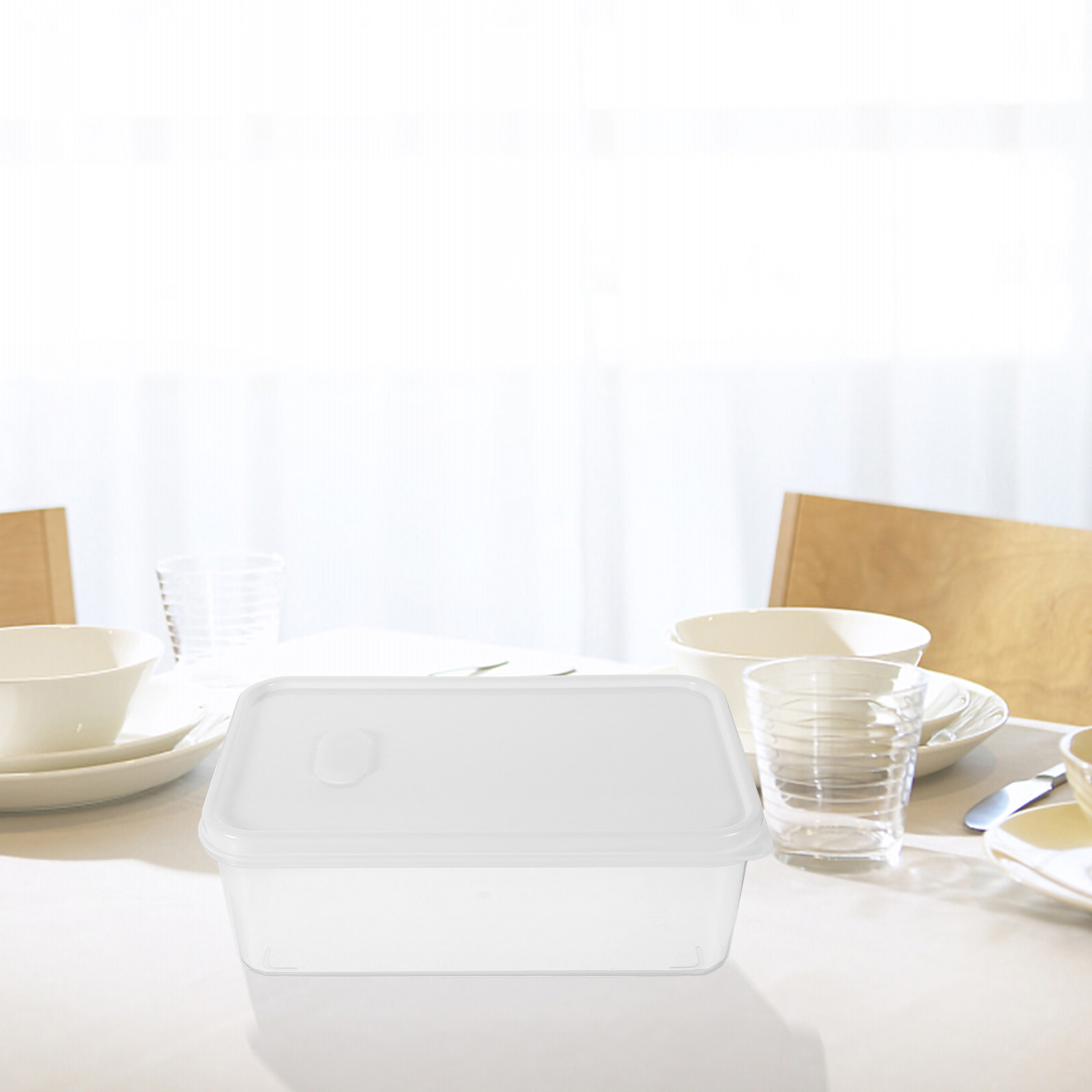 特大密閉型パン箱 透明プラスチック製トースト保存容器 家庭用 - Food Storage For Restaurant のレビューと価格
