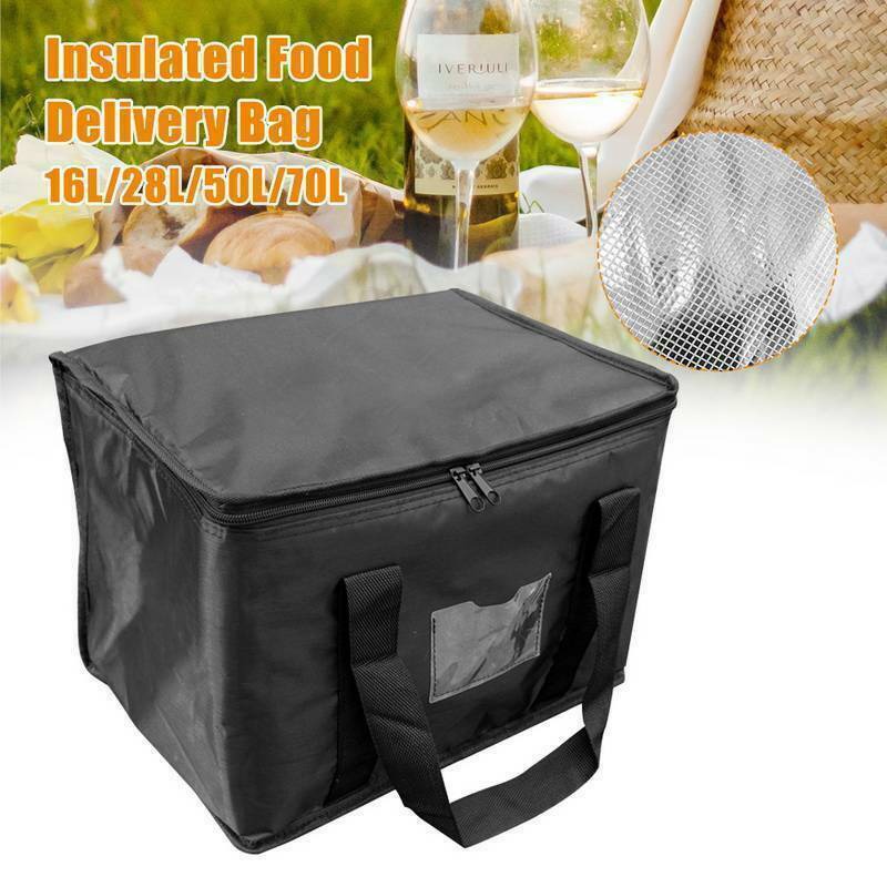 大容量ポータブル断熱ランチバッグ、保冷保温バッグ、キャンプや - Food Storage Keep Hot のレビューと価格
