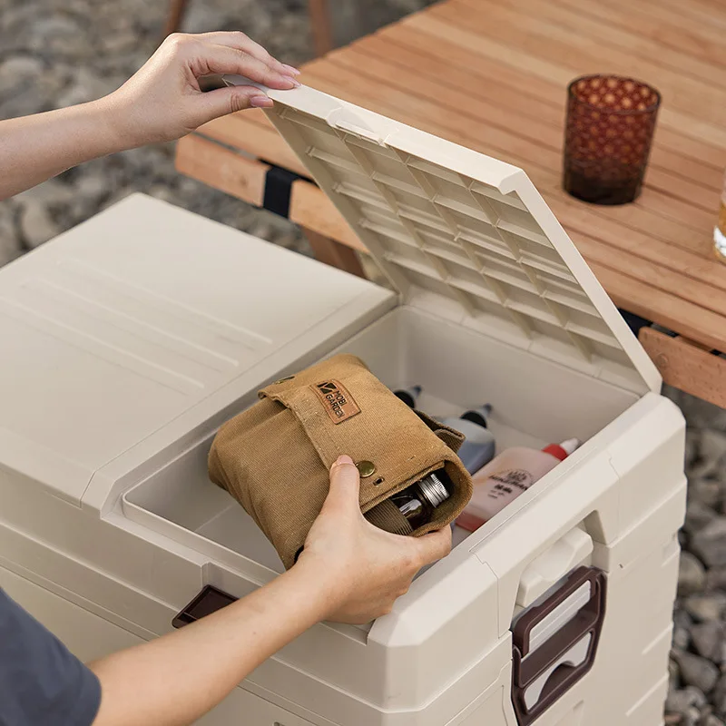車用収納ビン アウトドア キャンプ用 折りたたみ式収納ボック - Food Storage Box Large のレビューと価格