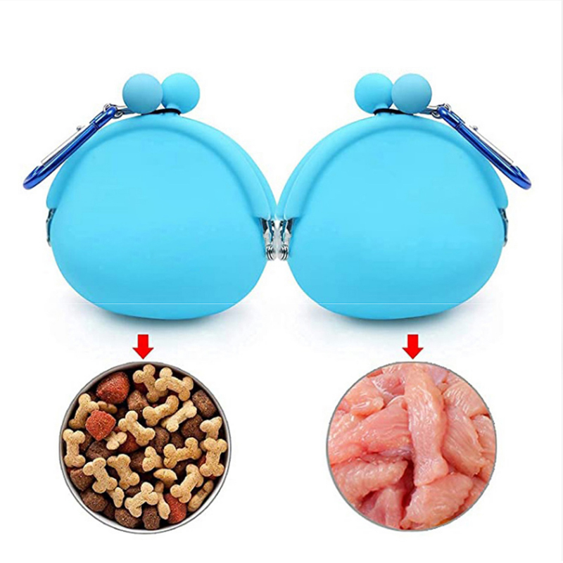 シリコン製ペット犬用トレーニングフードスナックポケットバッグ - Food Storage Silicone Bags のレビューと価格