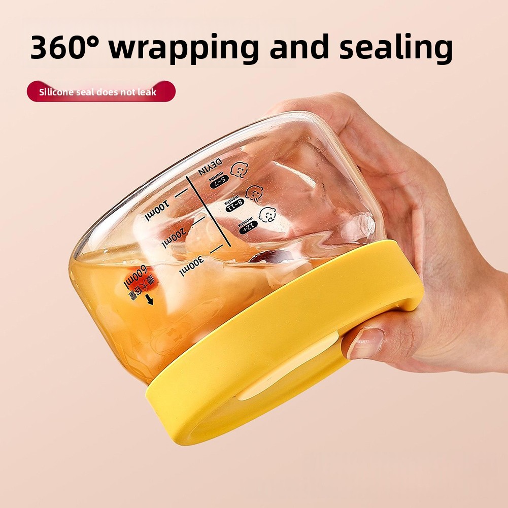 ガラス食品保存容器気密漏れ防止フードボウル弁当弁当箱電子レン - Food Storage Bowls のレビューと価格