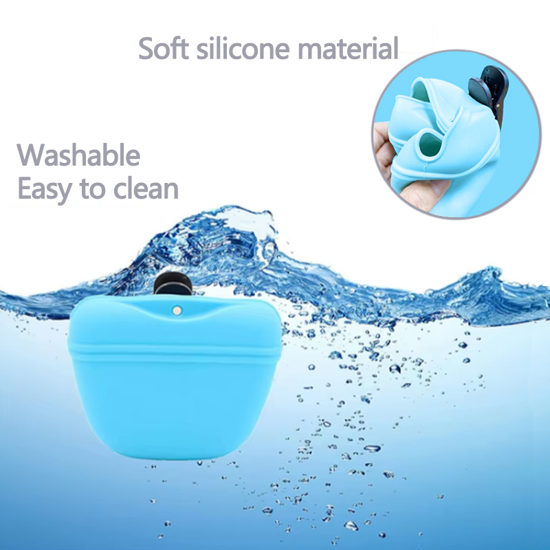 シリコーン犬用おやつポーチ磁気閉鎖ペットトレーニングフードバ - Food Storage Silicone Bags のレビューと価格