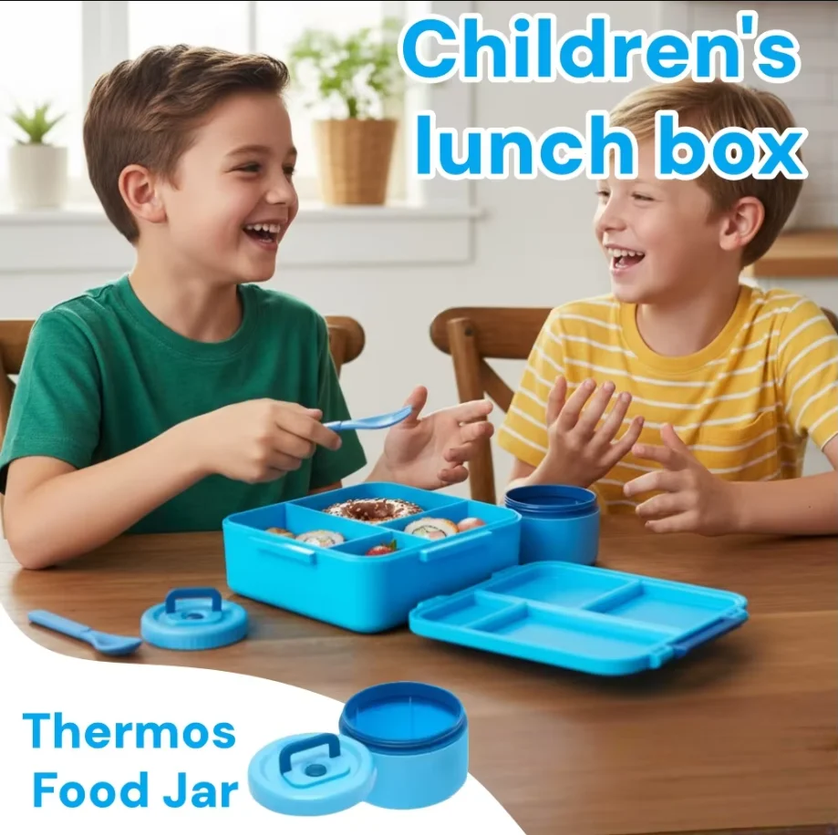 子供用1700ml弁当箱セット、食品保存容器と保温ポット付き - Food Storage Containers Tupperware のレビューと価格