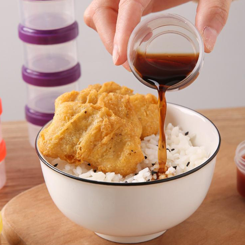 4 個 35 ミリリットルサラダドレッシング容器持ち運び用プ - Salad Dressing Bottle のレビューと価格
